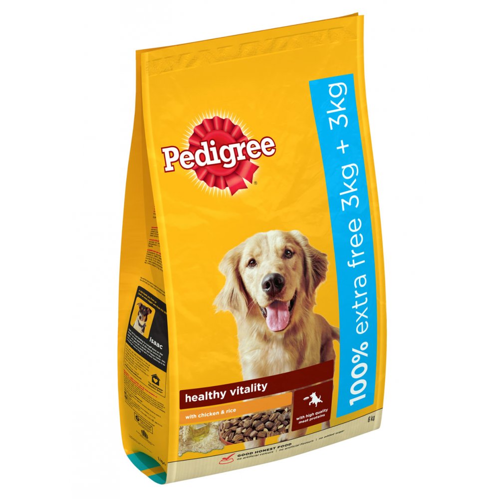 Pedigree Dog Food Age Chart