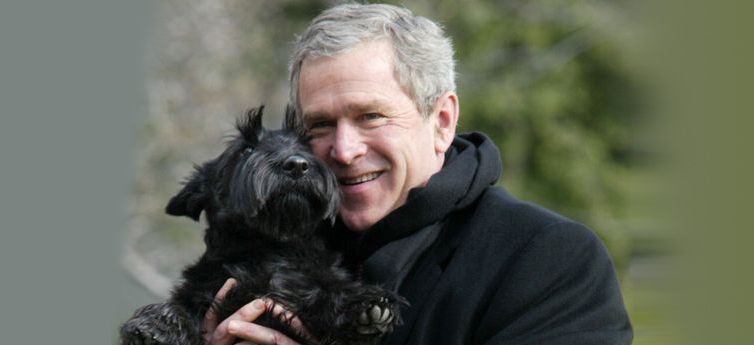 George-W.-Bush-and-His-Barney2