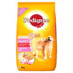.Pedigree Puppy Chicken and Milk Dog Food 10 Kg