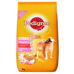 .Pedigree Puppy Chicken and Milk Dog Food 15 Kg