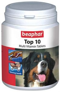 Beaphar Top 10 Multi Vitamin Supplements For Dogs 60 tabs