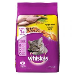 Whiskas Chicken Flavor Adult Cat Food 1.2 kg
