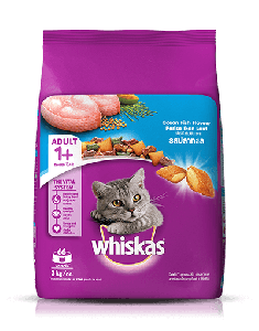 .Whiskas Pocket Ocean Fish Cat Food 3 Kg 