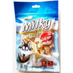 Goodies Dog Treats Milky Bone Calcium Plus Small 25 Pcs
