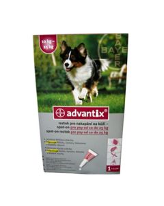 Bayer Advantix Ticks and Flea Remover for 10 kg to 25 kg Dogs