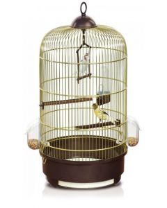 Imac Milly Bird Cage Brown Complete Home