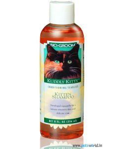 BIO GROOM Kuddly Kitty Kitten Shampoo Tearless Conditioning 235 ml