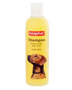 Beaphar Aloe Vera Dog Shampoo For Brown Coats 250 ml