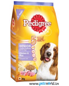 Pedigree Senior Adult Dog Food 3 Kg