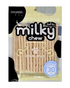 Dogaholic Milky Chews Sticks Dog Treat 30 Pcs