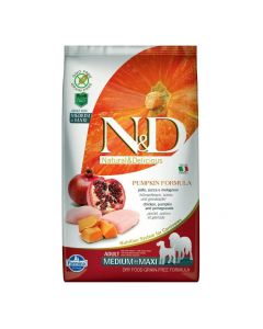 Farmina N&D Low Grain Chicken & Pomegranate Light Medium & Maxi Adult Dog Food 2.5 Kg