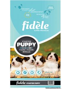 Fidele Puppy Starter Dog  Food 15 Kg