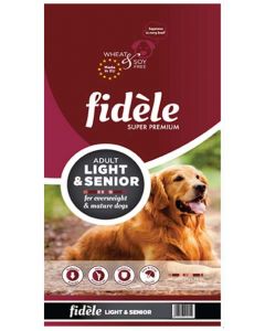 Fidele Light & Senior Adult Dog Food 15 Kg