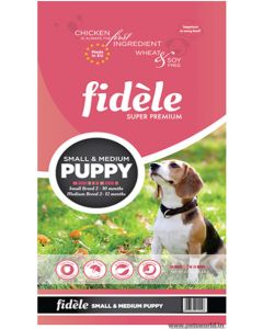 Fidele Puppy Small & Medium Breed Dog Food 15 Kg