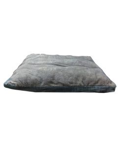 Petsworld Flat Soft Bed For Dogs Grey Small