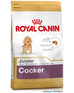 Royal Canin Cocker Junior Dog Food 3 Kg