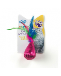 PET BRANDS Cat Bag & Feather Toy