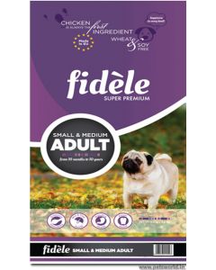 Fidele Small & Medium Breed Adult Dog Food 15 Kg