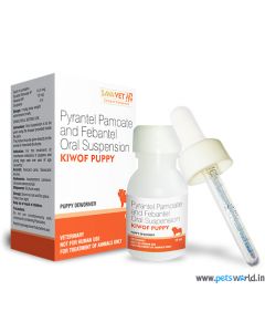 Savavet Kiwof Dewormer For Puppy Oral Suspension 15 ml