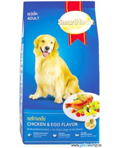 SmartHeart Adult Dog Food Chicken And Egg 3Kg