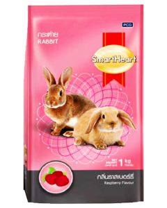 SmartHeart Rabbit Food Raspberry Flavour 1kg