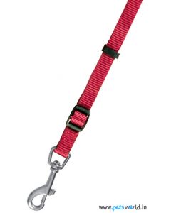 Trixie Dog Classic Lead Fully Adjustable XSmall-Small 15 mm (Red)