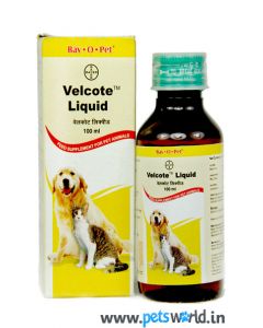 Bayer Velcote Liquid Coat Supplement for Dogs & Cats 250 ml