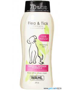 Wahl Flea & Tick Dog Shampoo (709 ml)