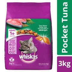 Whiskas Pocket Tuna Cat Food 3 Kg