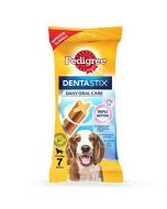 .Pedigree DentaStix Daily Oral Care Medium Dog Treats 180 gm