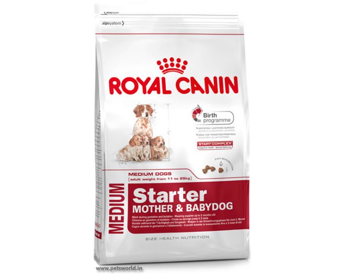 Buy Royal Canin Medium Starter Dog Food 4kg Lowest Prices Online